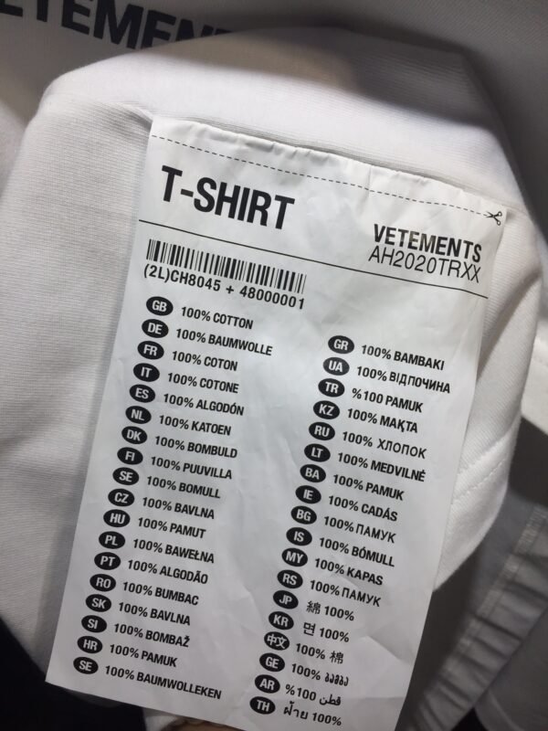 VETEMENTS TSHIRT - Image 6